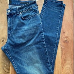 Pacsun Medium Blue Wash Skinniest Stretch Jeans